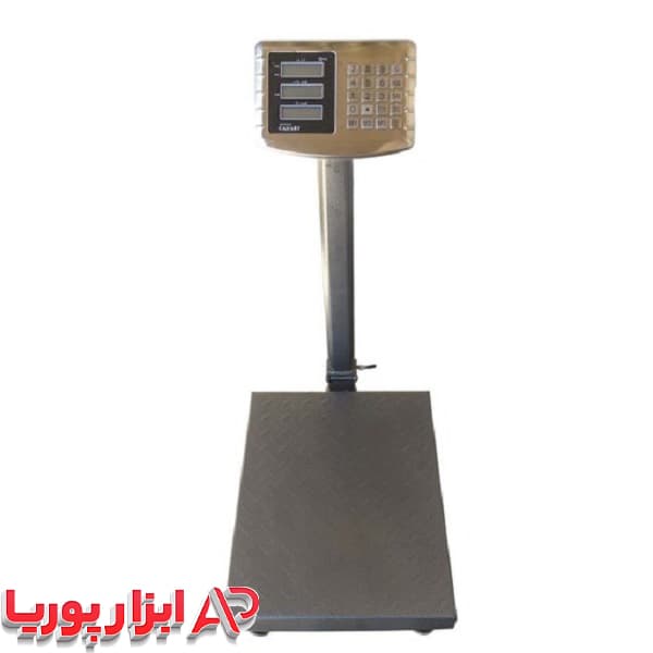 باسکول دیجیتال محک ۱۵۰ کیلویی کیبرد استیل تاشو