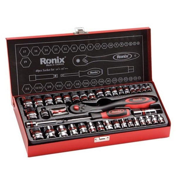 جعبه بکس 40 پارچه رونیکس RH-2640 — تصویر ۲