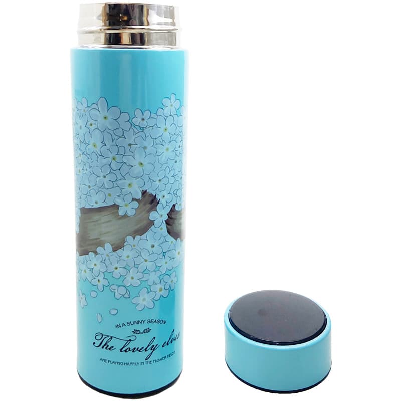 فلاسک استیل با دماسنج دیجیتالی Thermos Cup