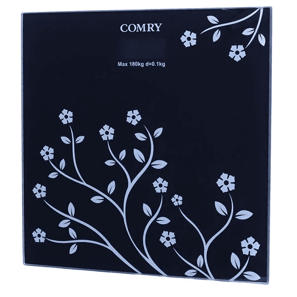 ترازوی وزن کشی دیجیتال کمری COMRY طرح گل