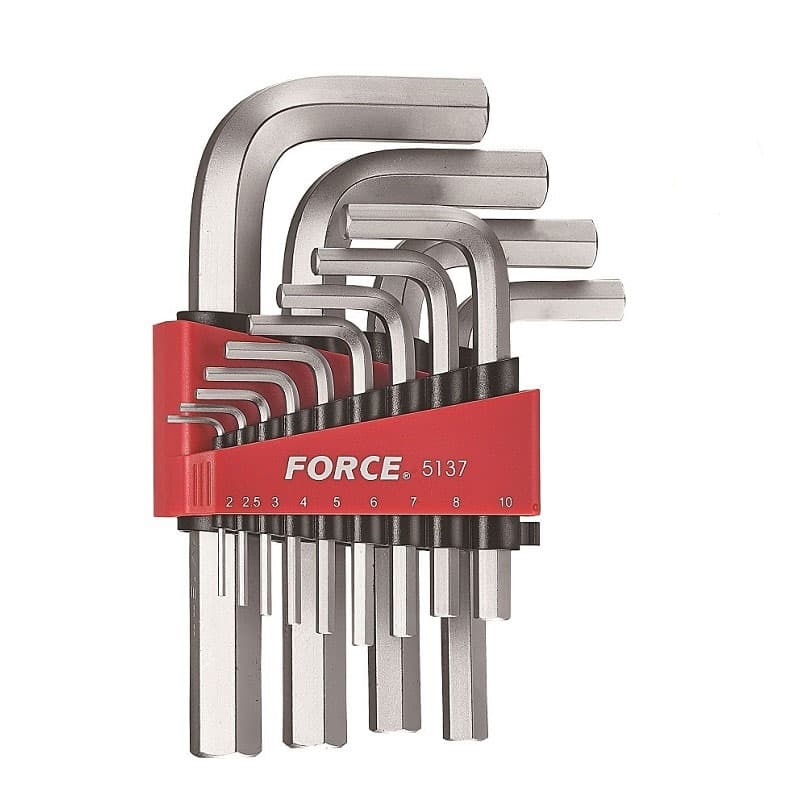 سری آچار آلن کوتاه و فوق بلند 13 عددی FORCE مدل F5137