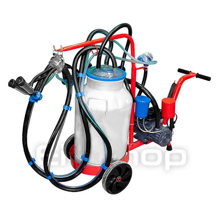 شیردوش گوسفند 2 واحد EIG (موتور 1 اسب بخار)