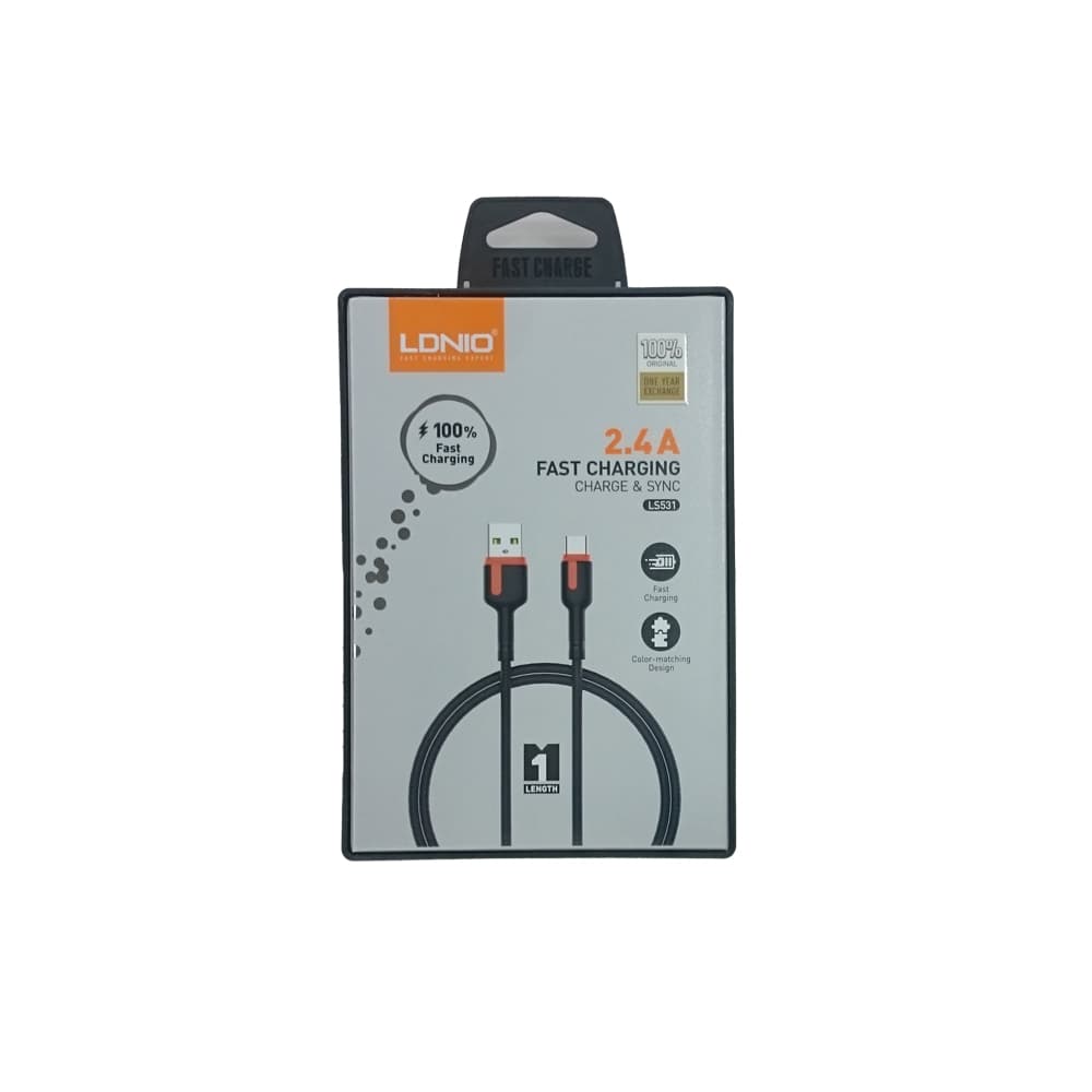 کابل شارژر MICRO-USB اندروید الدینیو مدل LS531 — تصویر ۶