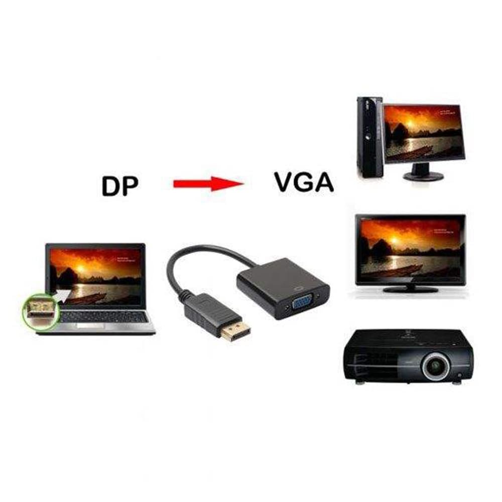 تبدیل Display port به VGA مدل D-1 — تصویر ۳