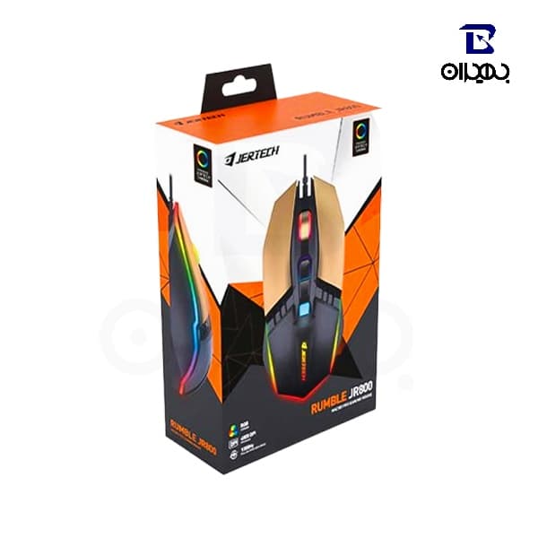 ماوس گیمینگ جرتک مدل RUMBLE JR800 — تصویر ۹