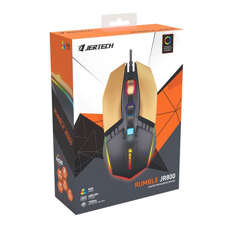 ماوس گیمینگ جرتک مدل RUMBLE JR800 — تصویر ۳