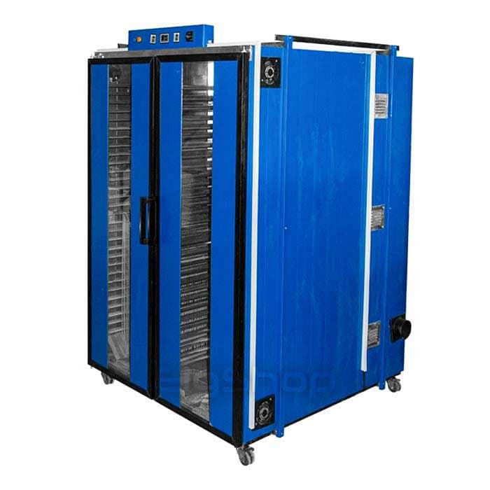 میوه خشک کن 60 سینی صنعتی (2 کابین)
