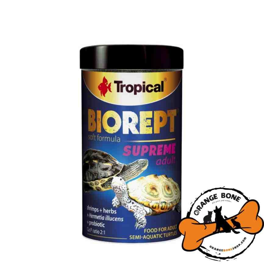 غذای لاک پشت تروپیکال مدل BioRept Supreme Adult (250میل)