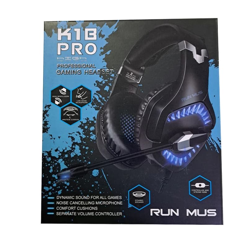 هدست مخصوص بازی رانموس مدل K1Bpro — تصویر ۳