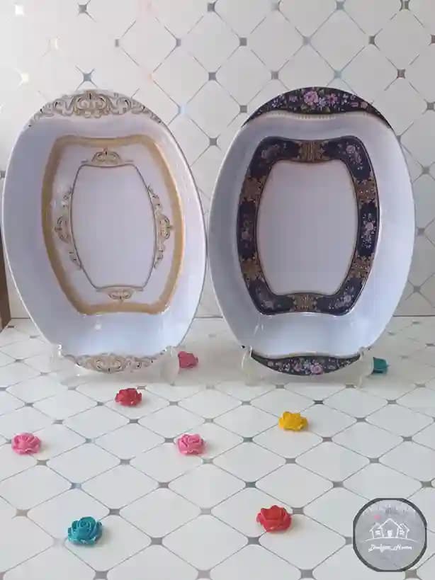 مرغ خوری ملامین بیضی — تصویر ۲