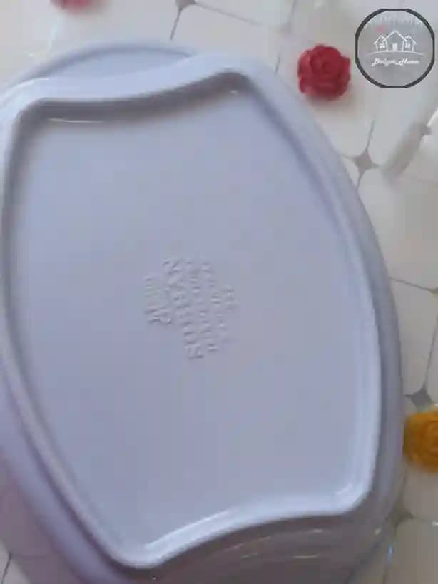 مرغ خوری ملامین بیضی — تصویر ۶