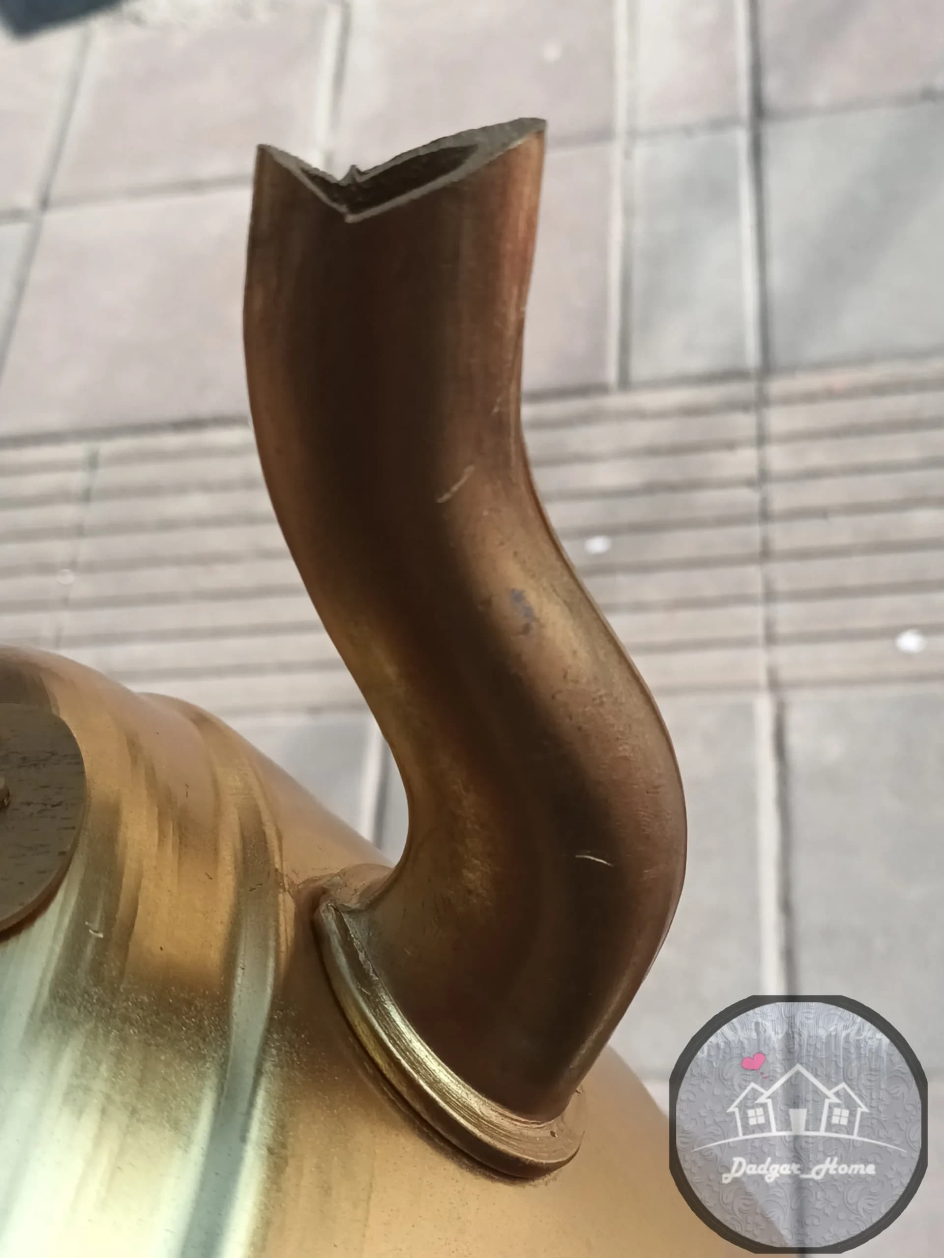 کتری رویی طلایی سایز 26 — تصویر ۴