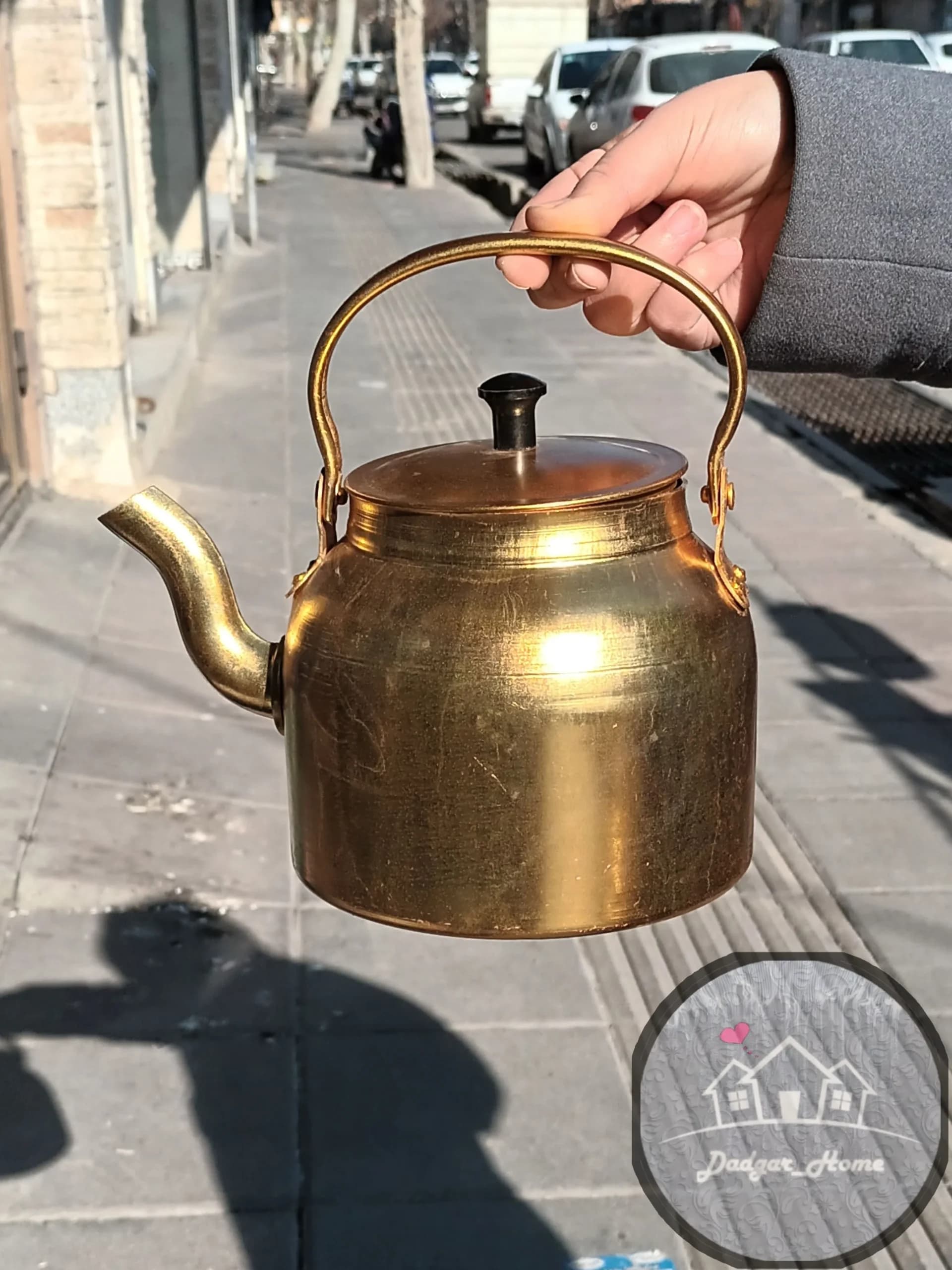کتری رویی طلایی سایز 26 — تصویر ۲