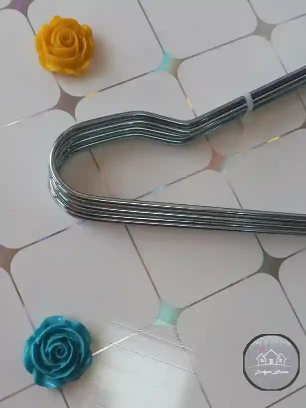 چوب لباسی استیل کوثر — تصویر ۴