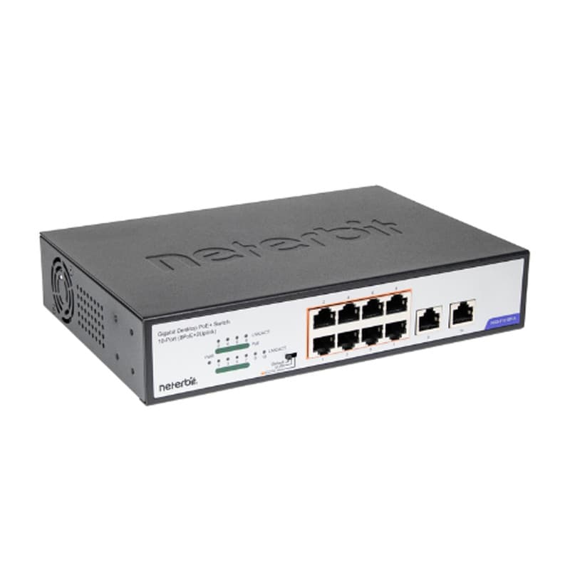 سوییچ 10 پورت نتربیت مدل NGS-F1010P-C — تصویر ۷