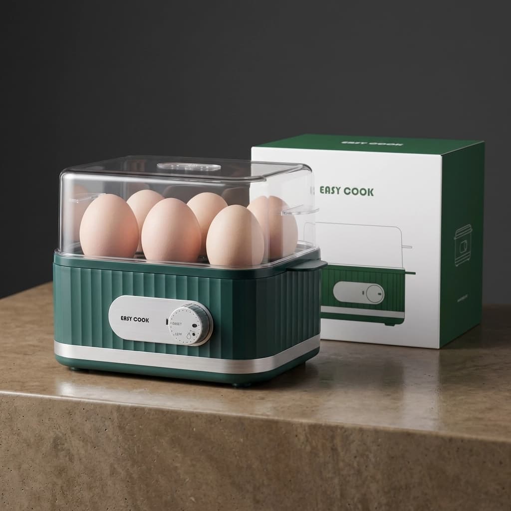 تخم مرغ پز برقی هوشمند گرین لاین|smart egg cooker greenlion — تصویر ۸