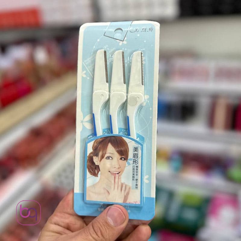 تیغ اصلاح ابرو ۳ عددی دسته دار — تصویر ۹