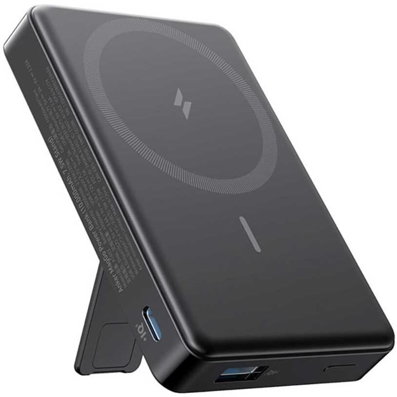 پاوربانک بی‌سیم انکر مدل MagGo PowerCore 10K 633 A1652 ظرفیت 10000mAh