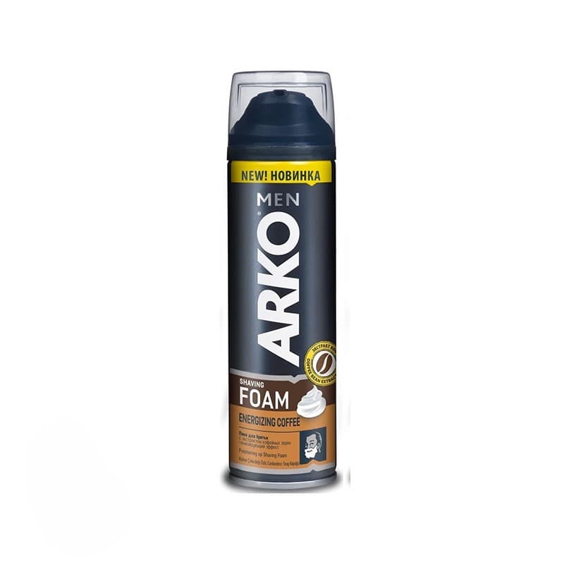کف اصلاح ریش مردانه آرکو Arko Men مدل Energizing Coffee — تصویر ۳