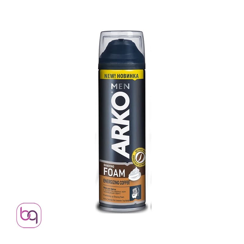 کف اصلاح ریش مردانه آرکو Arko Men مدل Energizing Coffee