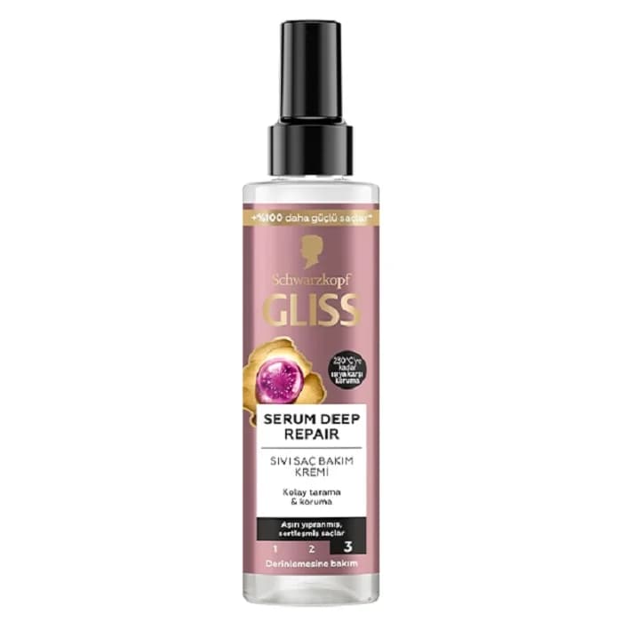 اسپری دو فاز مو گلیس Serum Deep Repair — تصویر ۳