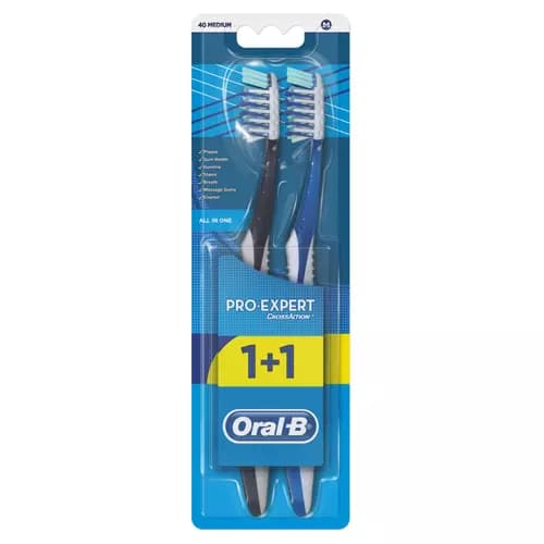 مسواک اورال بی دو قلو 1+1 اورجینال — تصویر ۵