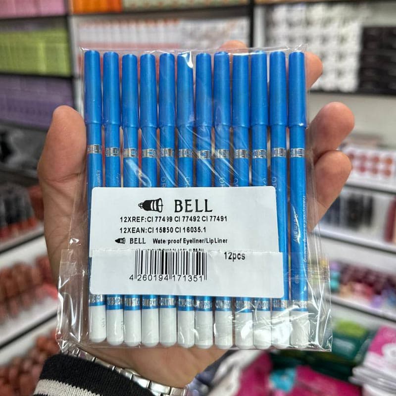 مداد چشم سفید بل bell اورجینال – 12 عددی