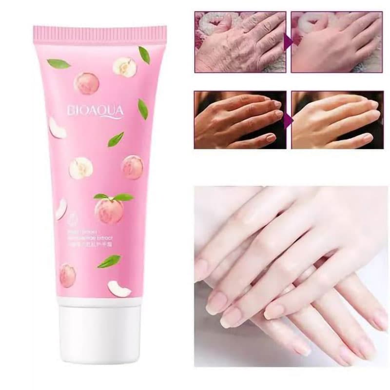 کرم مرطوب کننده عصاره هلو تیوپی بیوآکوا — تصویر ۶