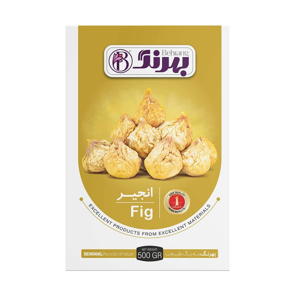 انجیر 500 گرمی بهرنگ