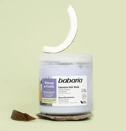 ماسک مو روغن نارگیل باباریا | Babaria Coconut Oil Mask 400ml — تصویر ۷