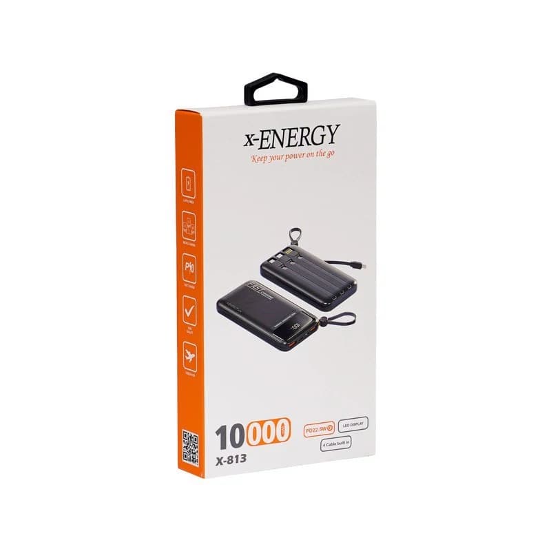 پاوربانک ایکس انرژی مدل X-813 22.5W ظرفیت 10000 میلی آمپر ساعت — تصویر ۱۰