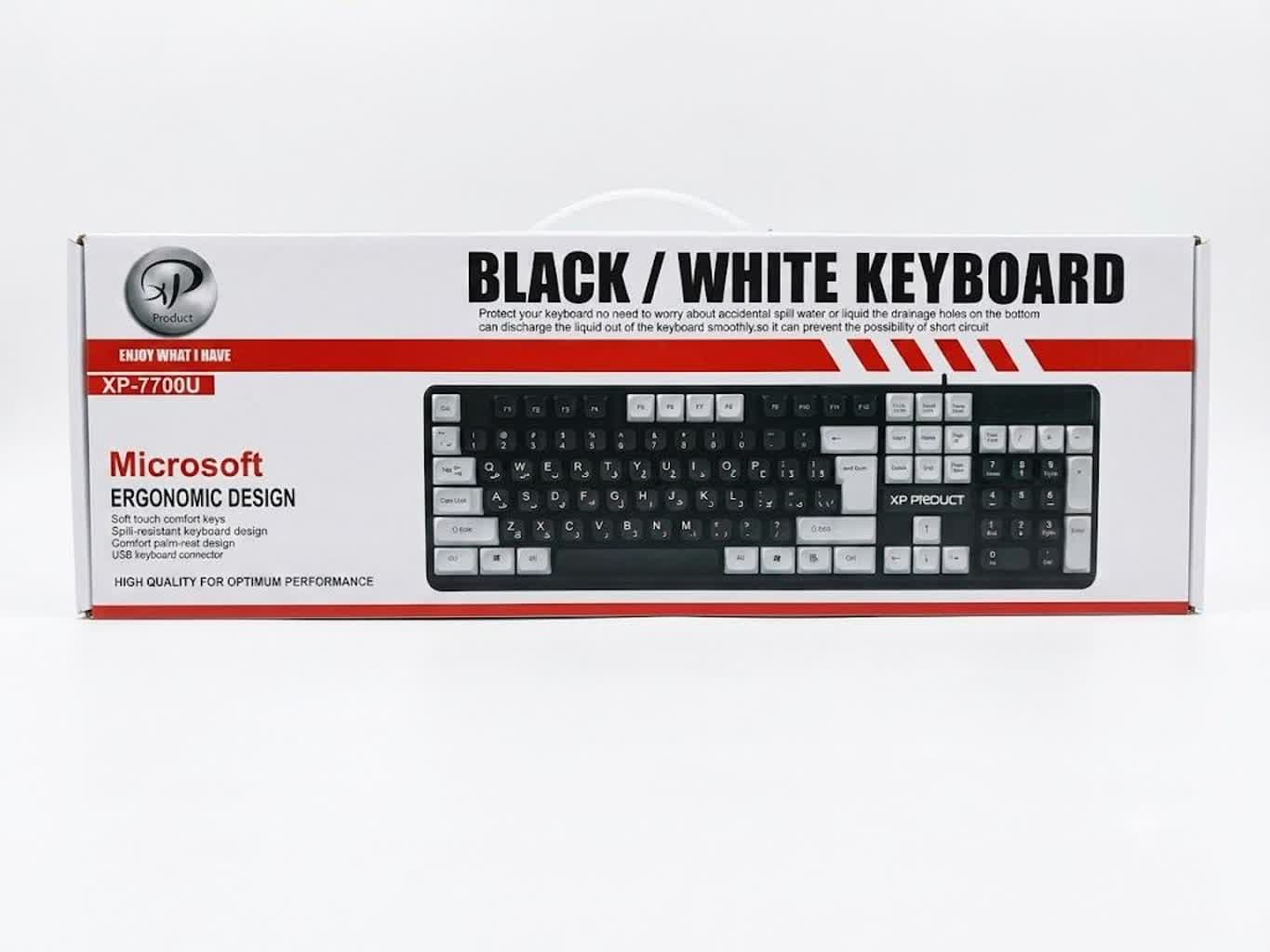 کیبورد باسیم ایکس پی مدل XP-7700