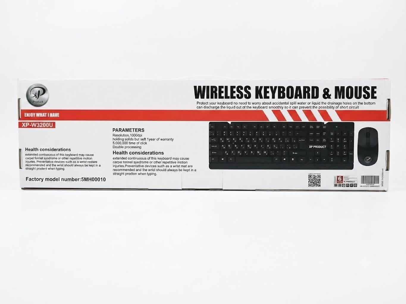 کیبورد و ماوس بی‌سیم ایکس پی مدل XP-W3200 — تصویر ۵