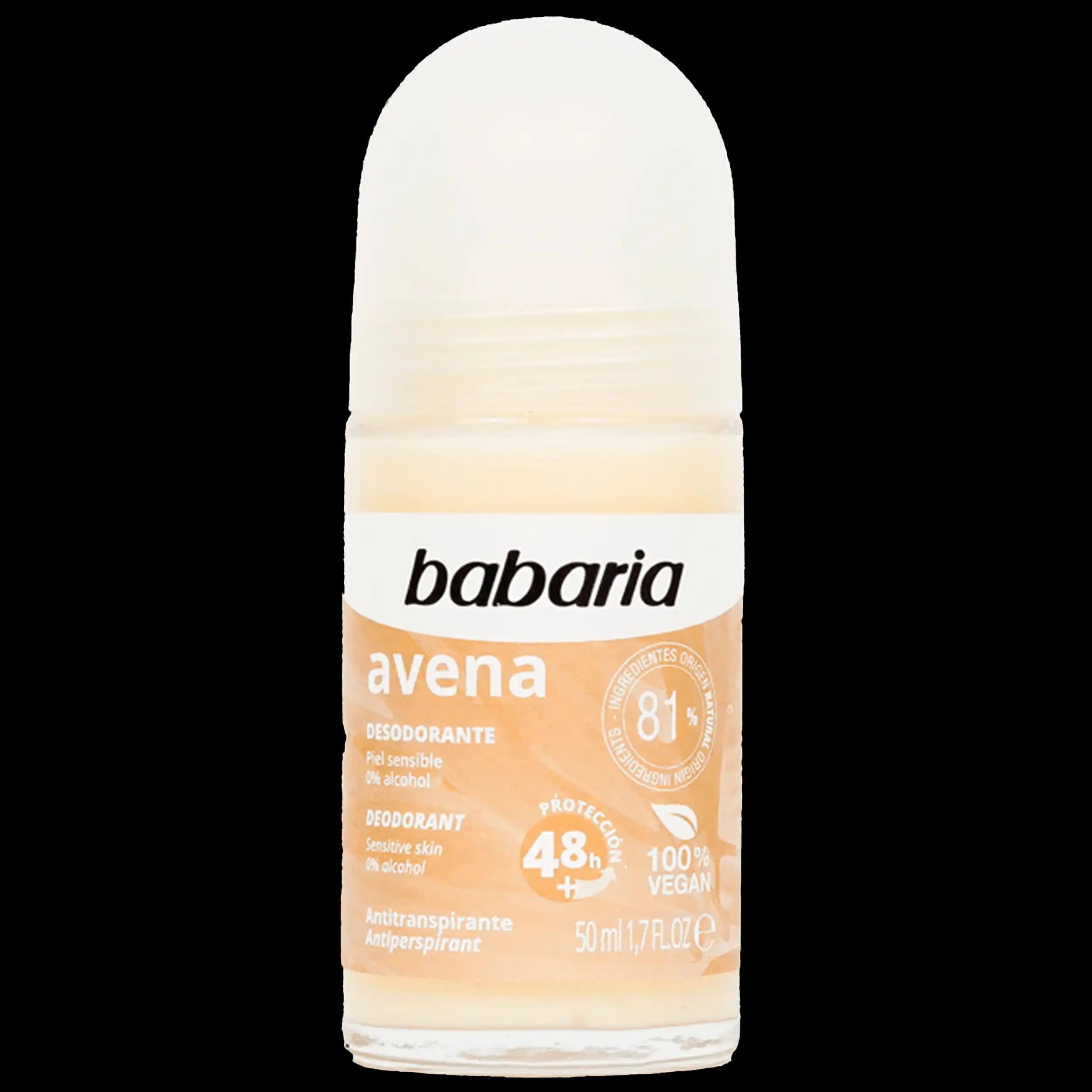 مام جو دو سر باباریا | Babaria Desodorante Roll-on Avena 50ml — تصویر ۴