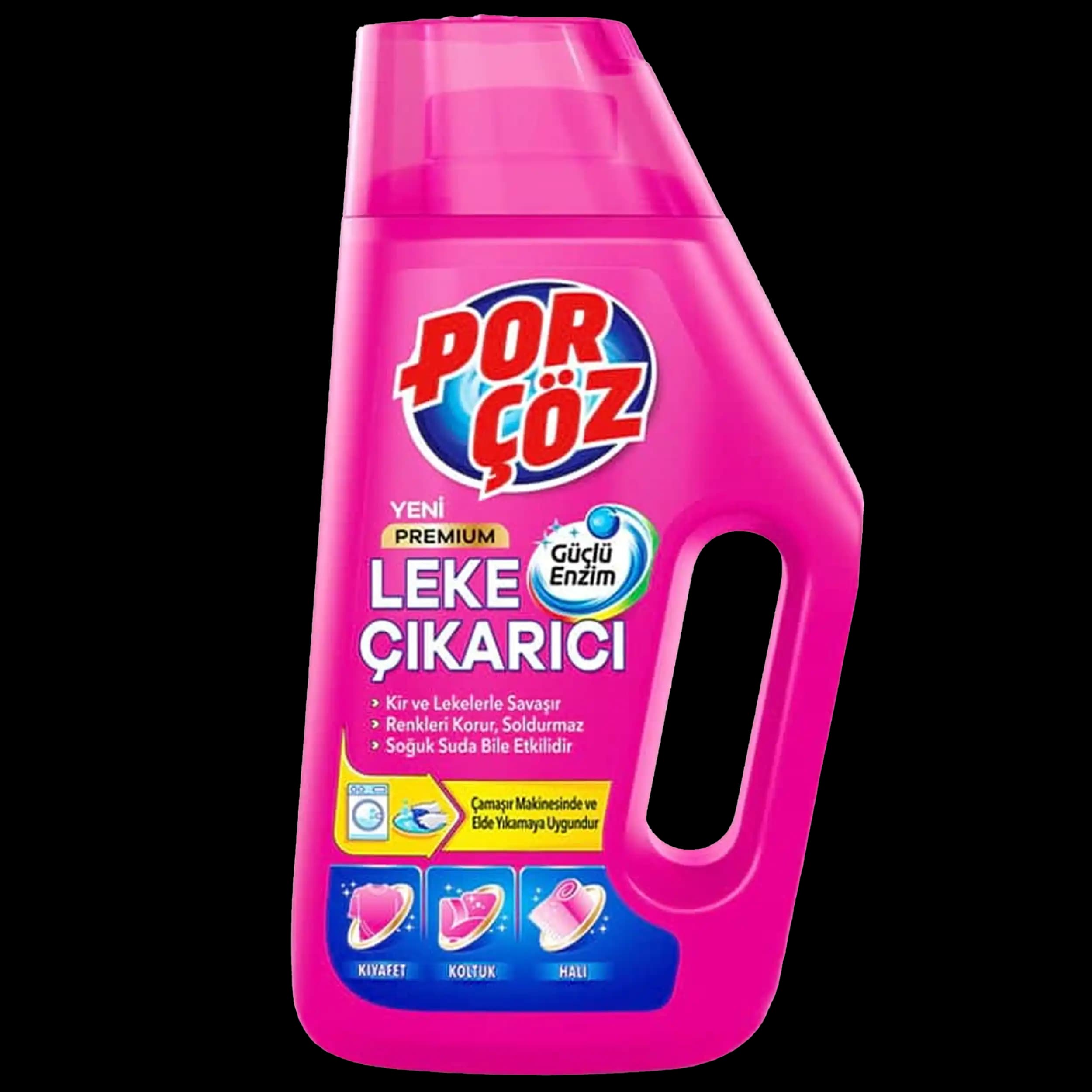 مایع لکه بر لباس پرمیوم پورچوز | PORCOZ Premium Leke Cikarici 1000ml — تصویر ۵