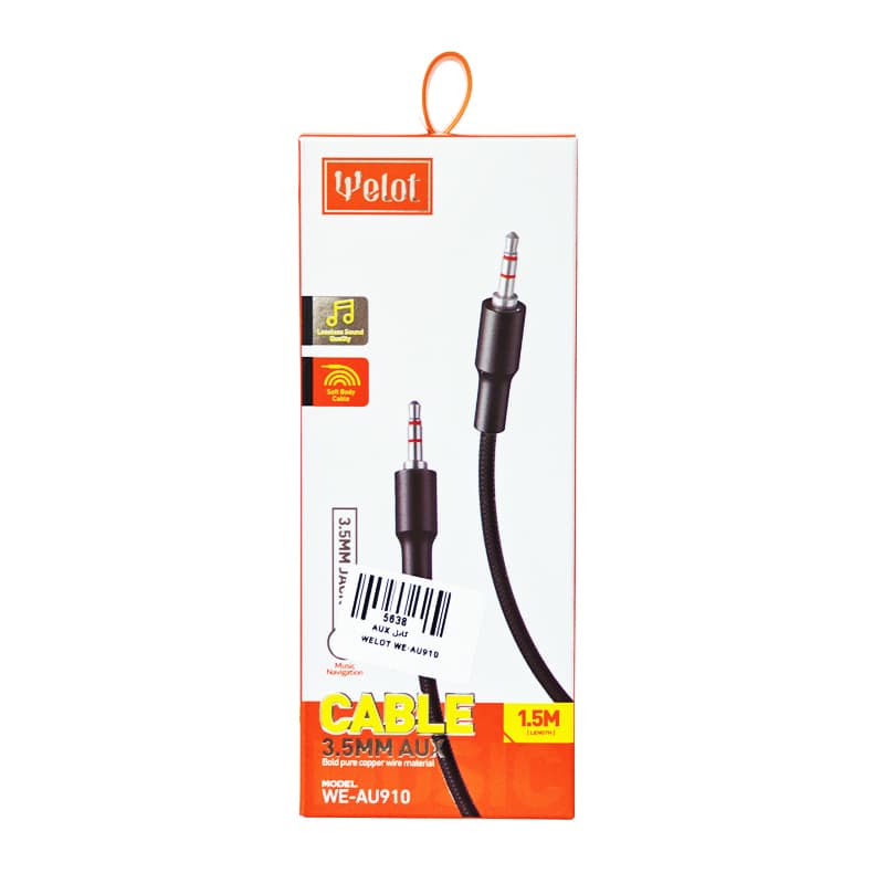 کابل AUX ویلوت مدل WE-AU910