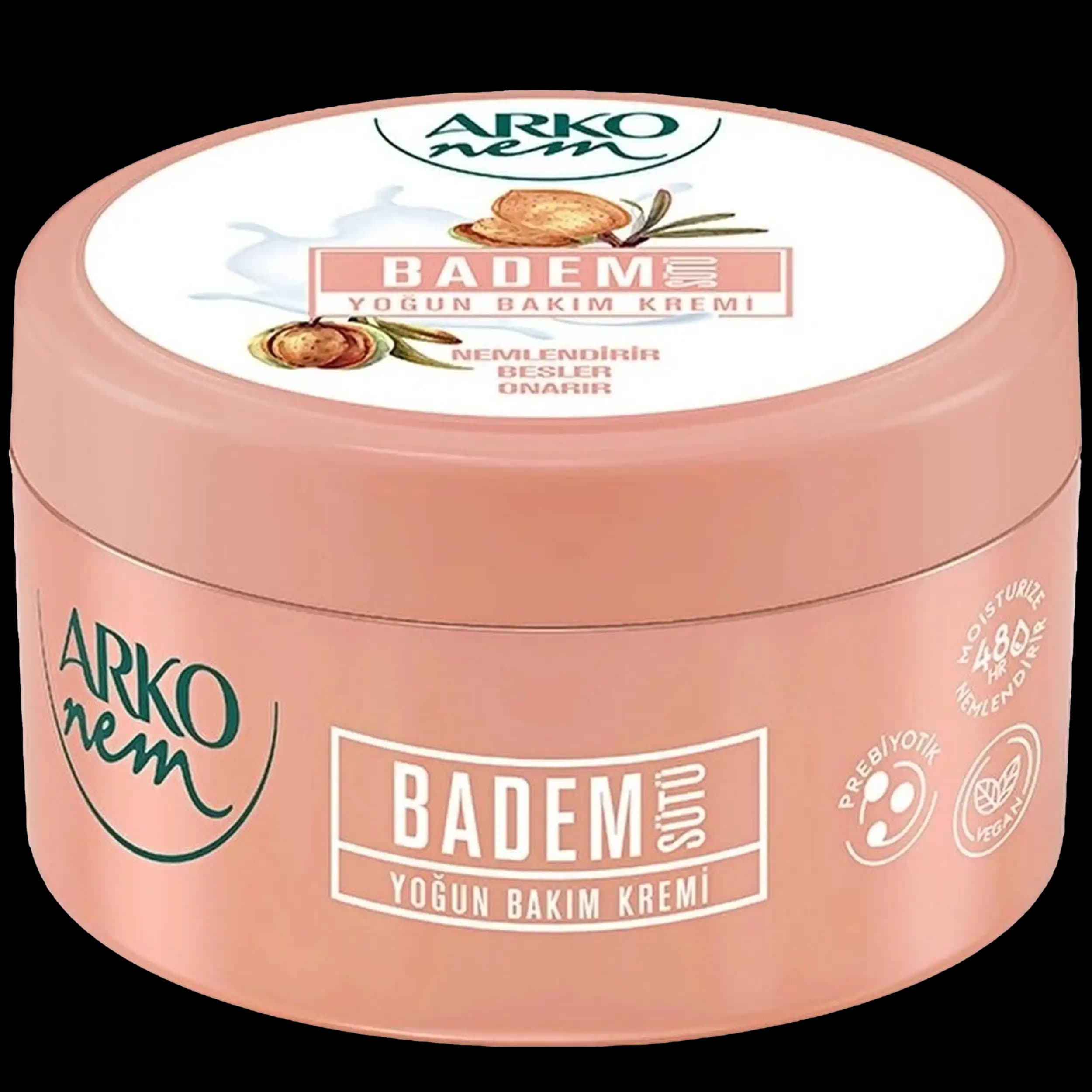 کرم مرطوب کننده شیر بادام آرکو نم | Arko nem Almond Milk Cream 250ml