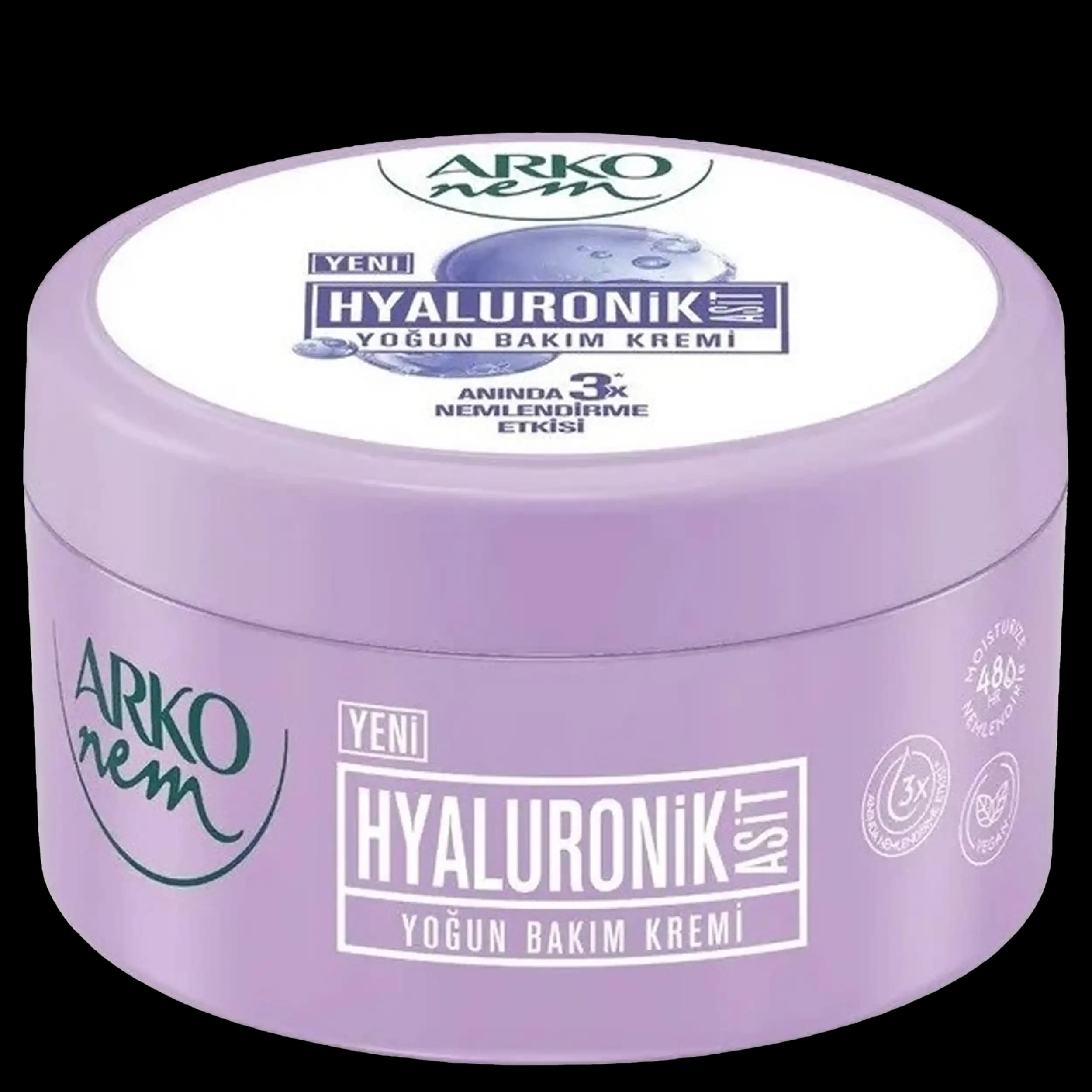 کرم مرطوب کننده هیالورنیک اسید آرکو نم | Arko nem Hyaluronik Acid Cream 250ml