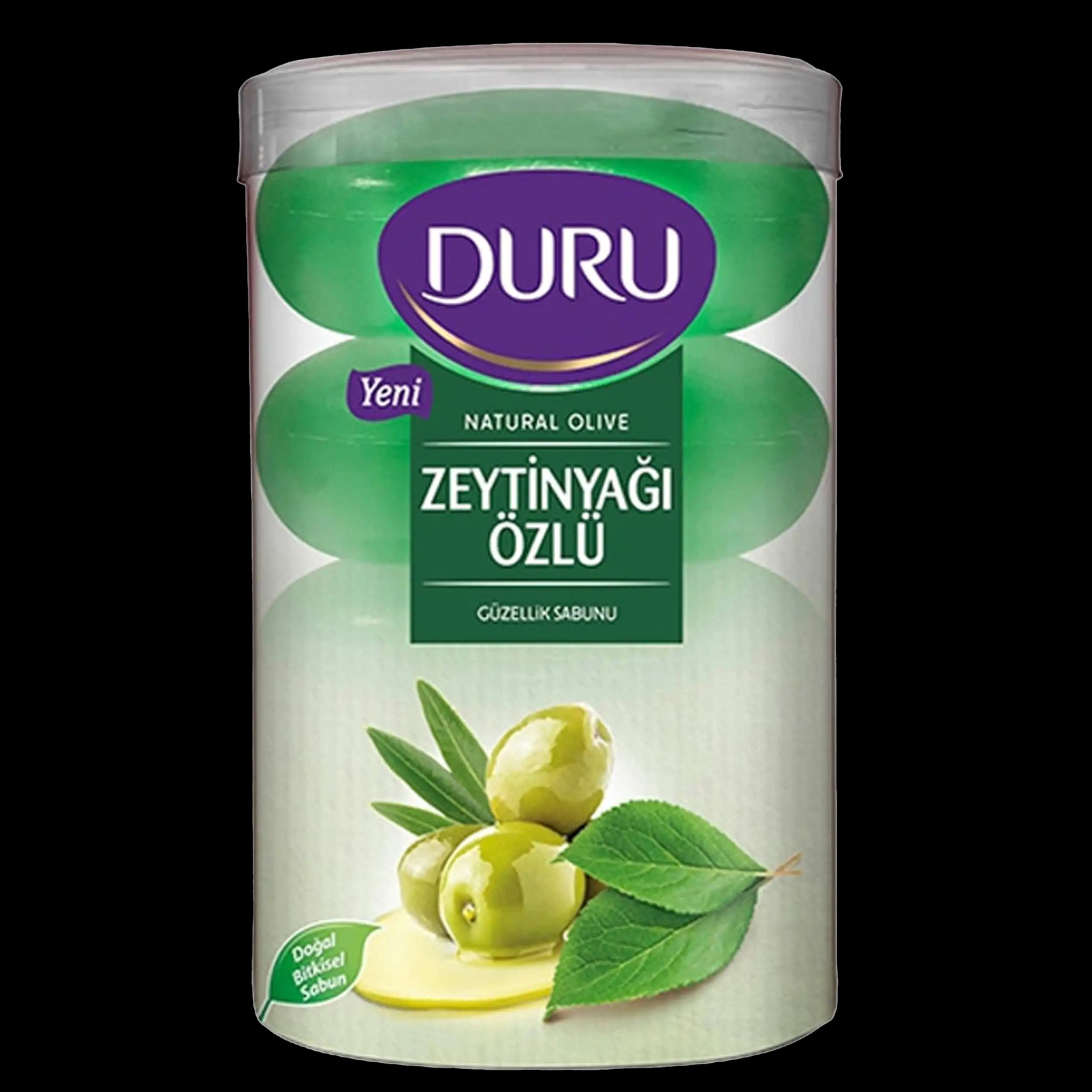 صابون لیوانی زیتون دورو 4 عددی | Duru Olive Oil Soap 400g