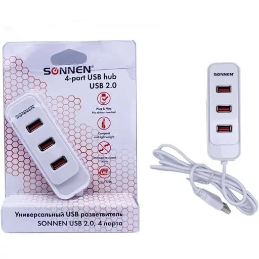 هاب 4 پورت USB 2.0 مدل SONNEN