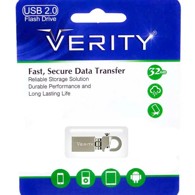 فلش مموری وریتی مدل V806 ظرفیت 32 گیگابایت