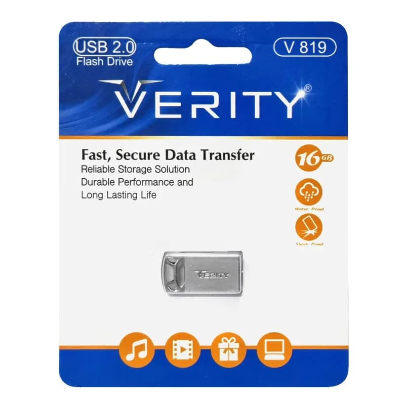 فلش مموری وریتی مدل V819 ظرفیت 16 گیگابایت — تصویر ۲