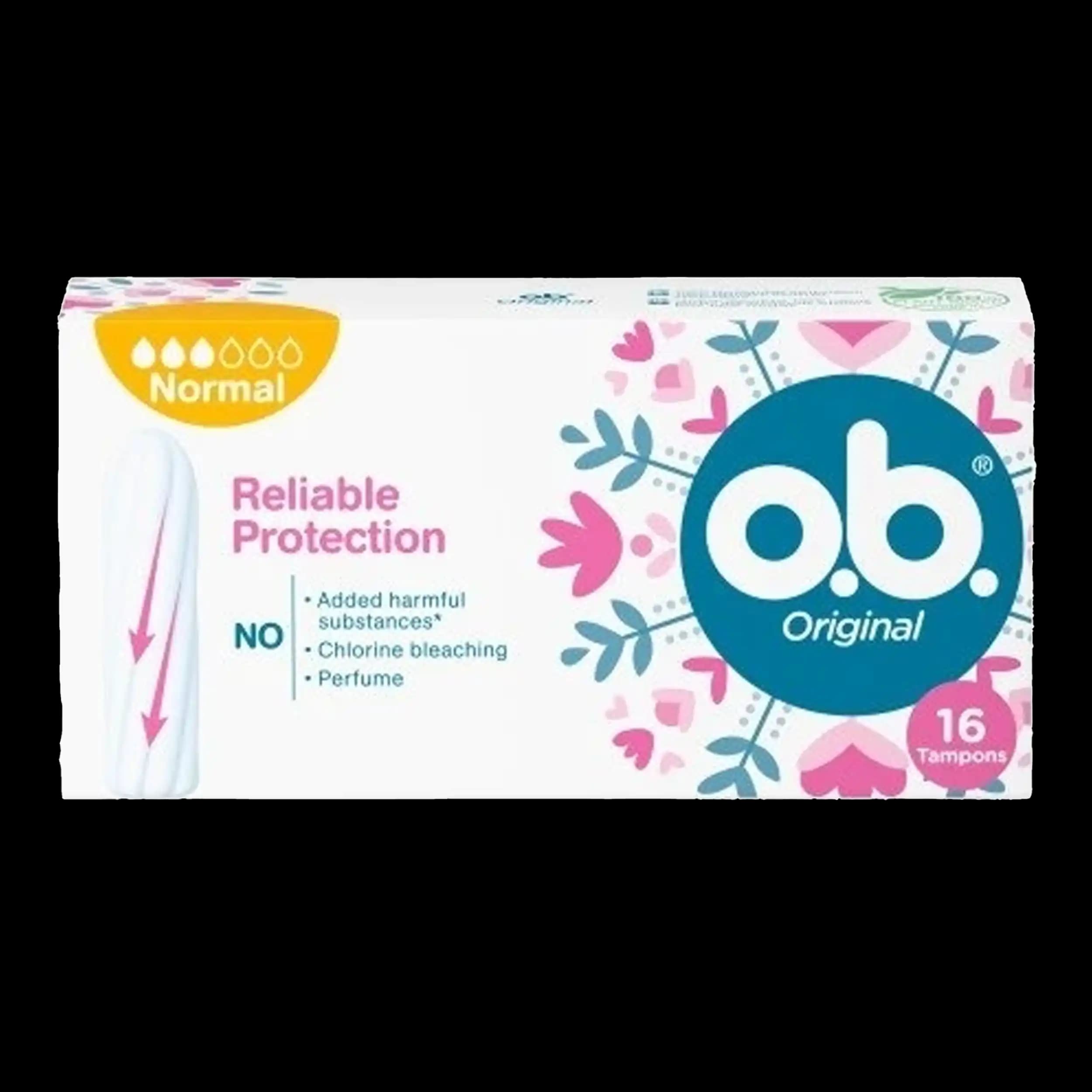 تامپون اوبی سایز نرمال 16 عددی | Ob Tampons Original Normal 16 pcs — تصویر ۱۰
