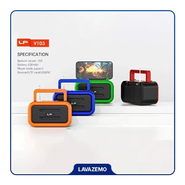 اسپیکر بلوتوثی LP مدل V103