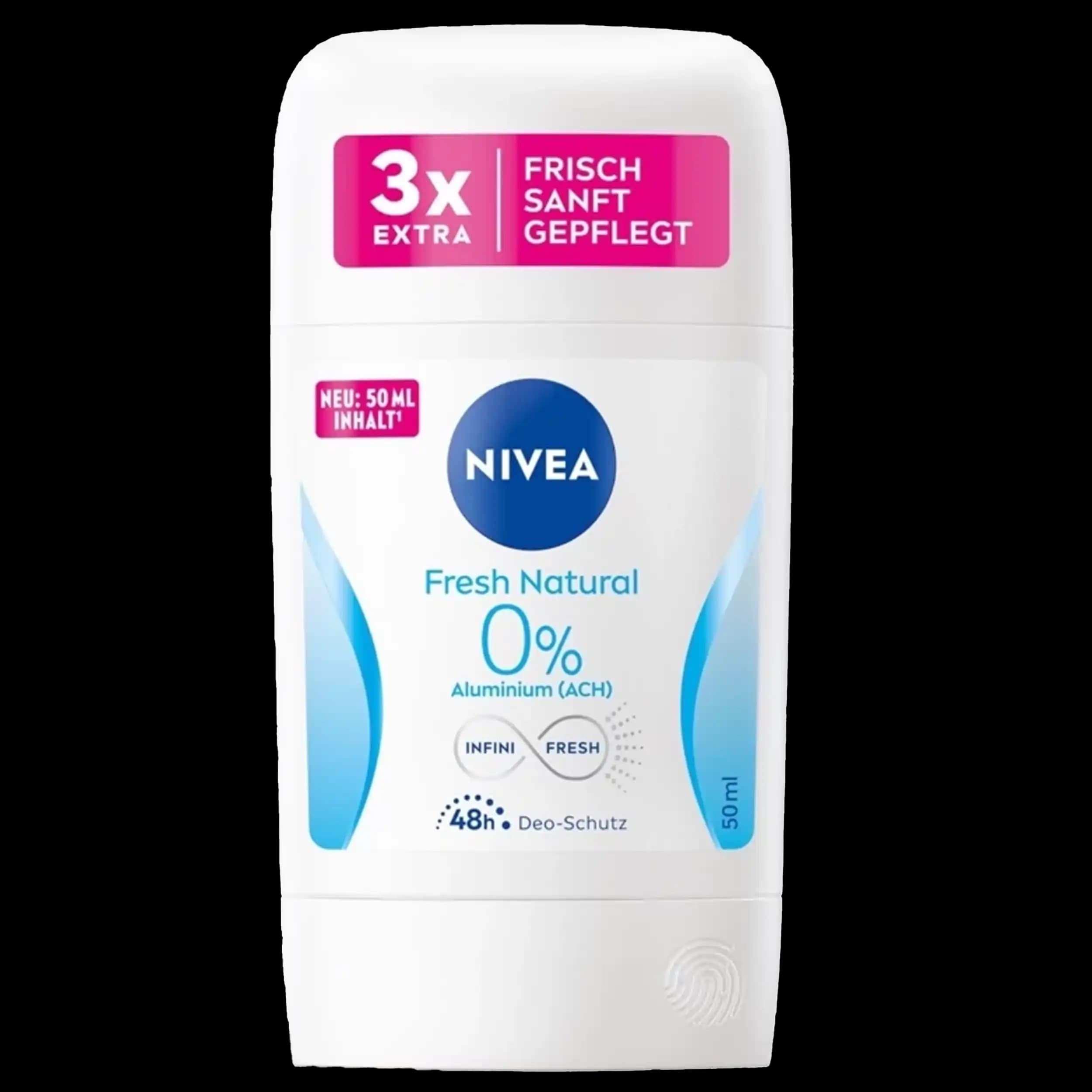مام استیک صابونی طبیعی بدون آلومینیوم نیوا | NIVEA Deo Stick Fresh & Natural 50 ml