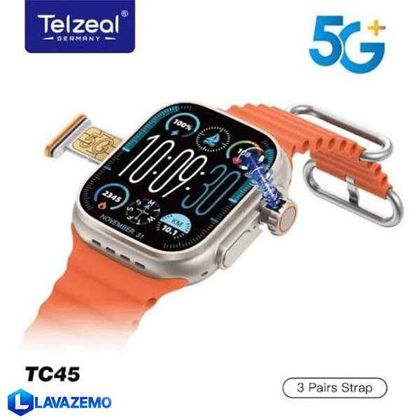 ساعت سیم‌کارت خور تلزیل مدل TC45 اولترا — تصویر ۳