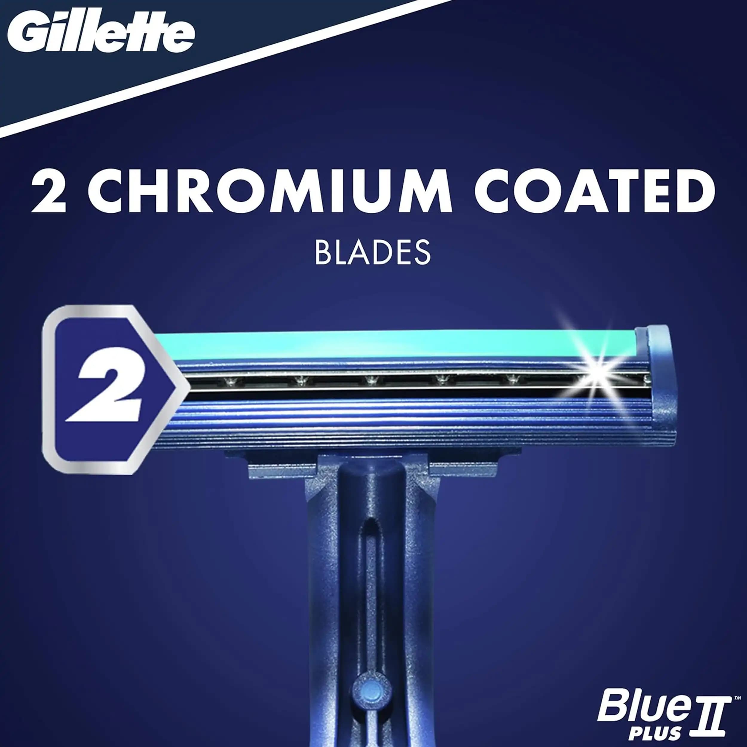ژیلت بلو 2 پلاس 14 عددی | Gillette Blue2 Plus — تصویر ۱۱