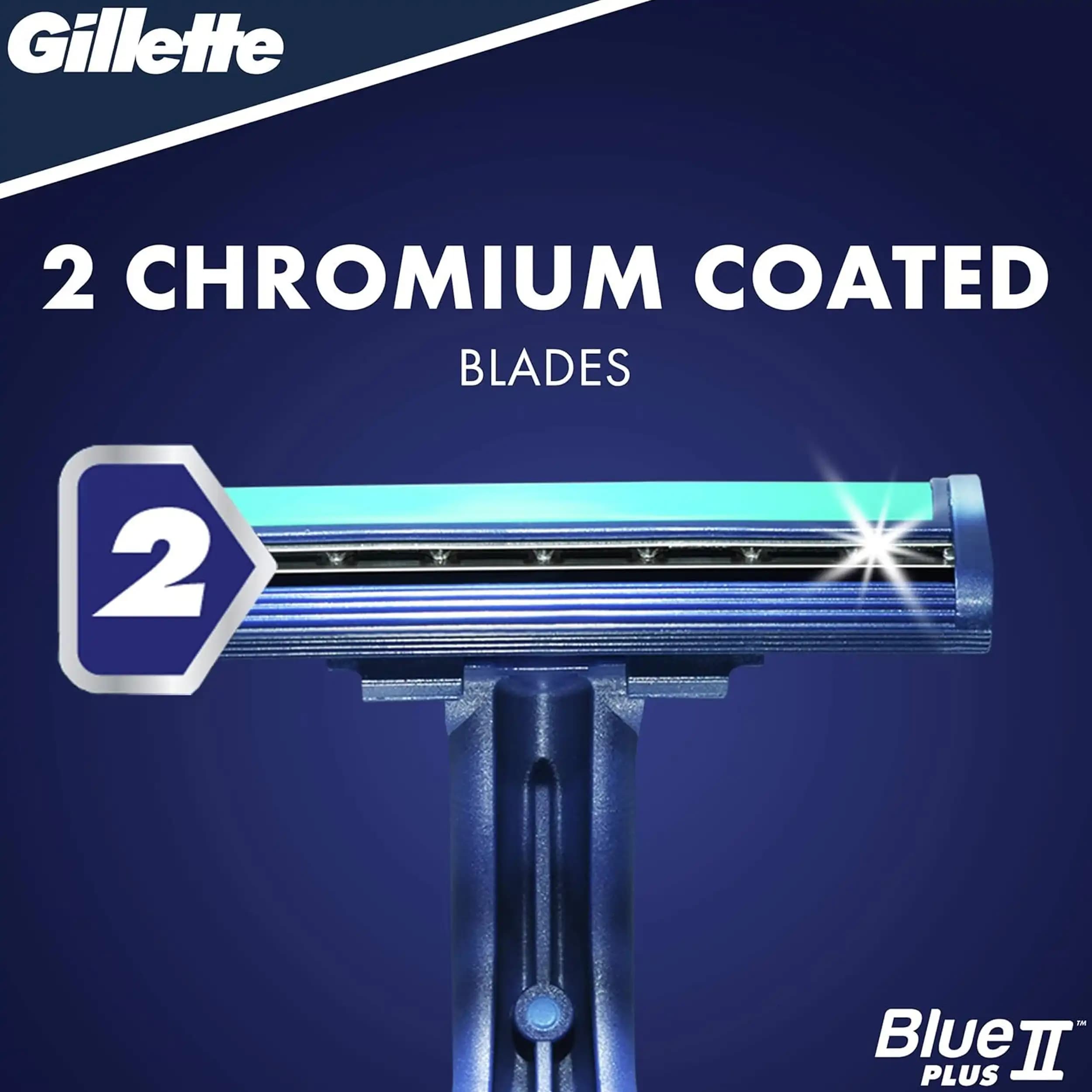ژیلت بلو 2 پلاس 14 عددی | Gillette Blue2 Plus — تصویر ۱۲