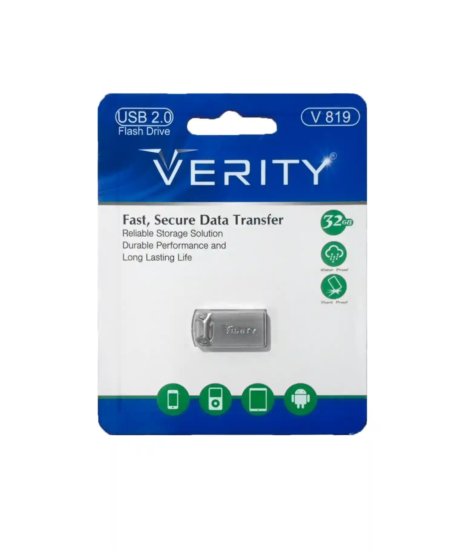 فلش مموری وریتی مدل V819 ظرفیت 32 گیگابایت — تصویر ۱۲