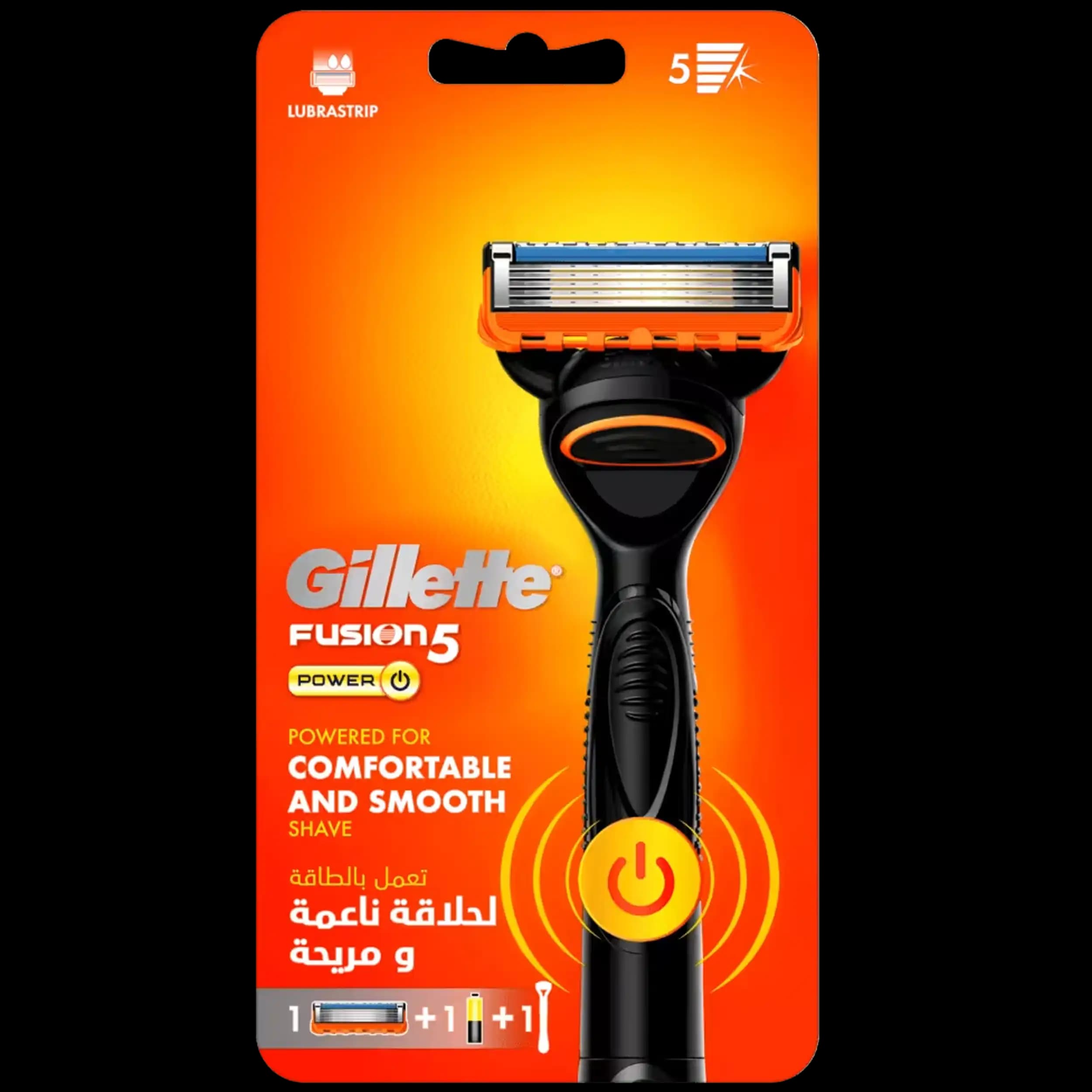 ژیلت فیوژن 5 پاور 1 یدک | Gillette Fusion5 Power Men’s Razor